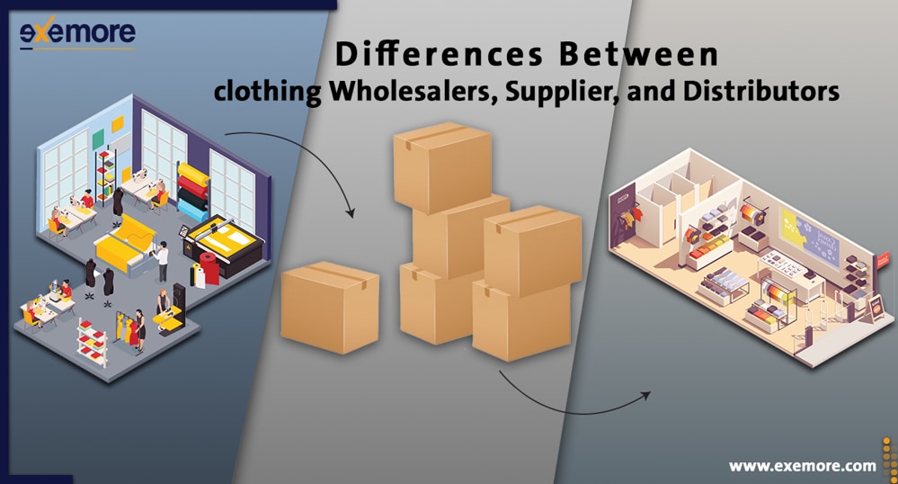 differentiate between manufacturers, suppliers, distributors